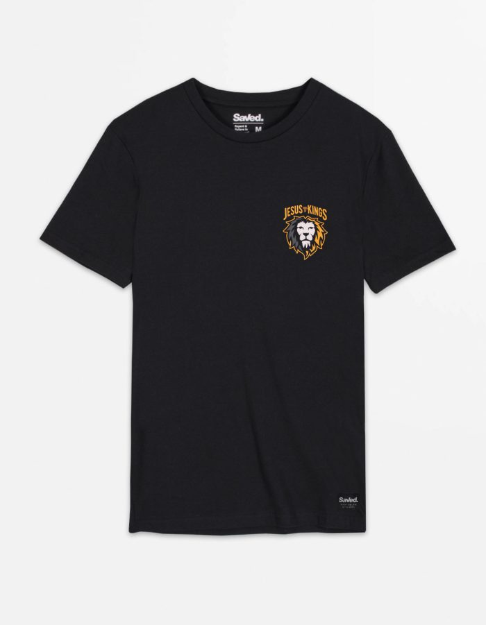 Koszulki chrześcijańskie Bawełna organiczna ring-spun Jesus, King of Kings, odzież chrześcijańska, tshirt, t-shirt chrześcijański z grafiką