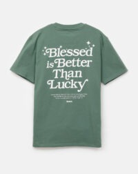 Koszulka_chrzescijańska_Blessed-is-Better-Than-Lucky_HGR_G