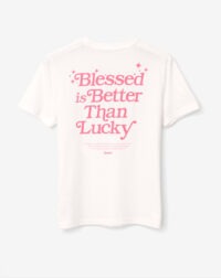 Koszulka_chrzescijańska_Blessed-is-Better-Than-Lucky_VWH_01