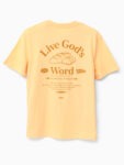 koszulka chrześcijańska z nadrukiem "Live God's Word".