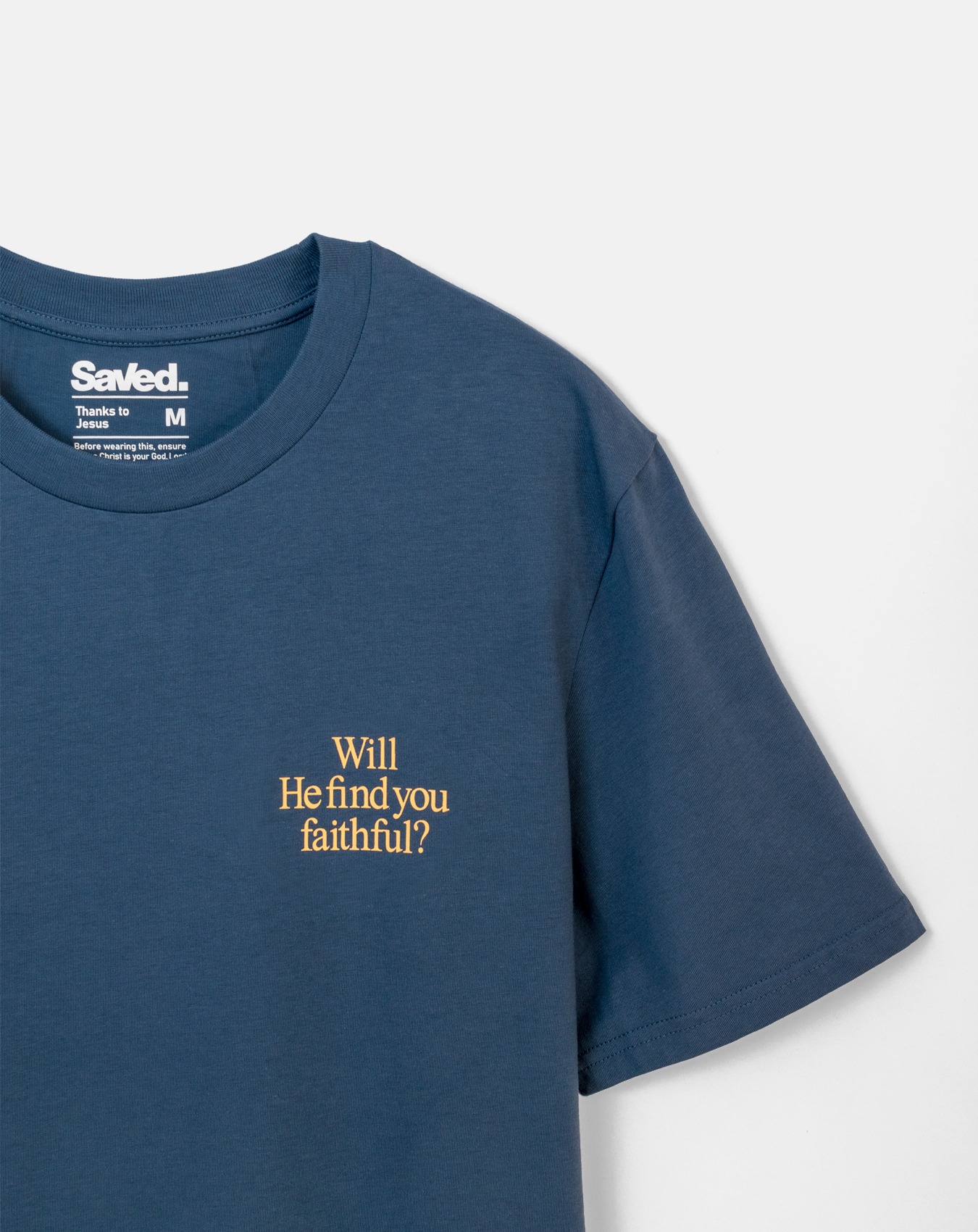 Koszulka chrzescijanska Will He find you faithful DNM 06b