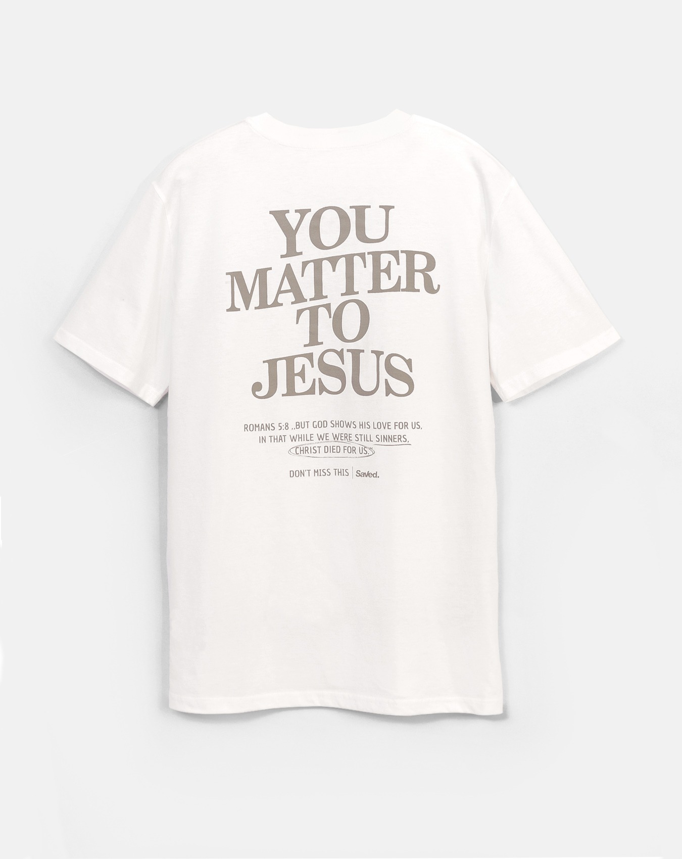 Koszulka chrzescijanska You Matter To Jesus OFF 04