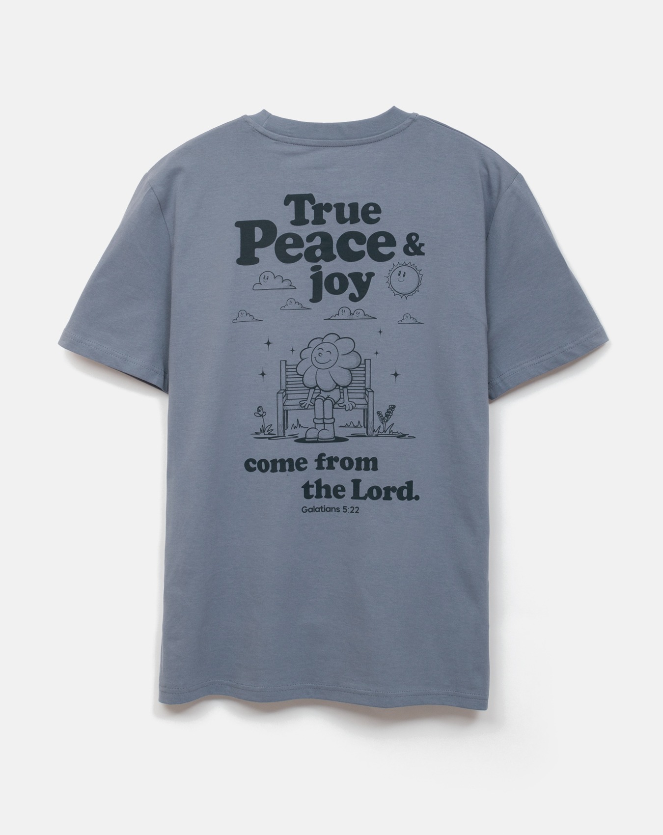 Chrześcijańska koszulka True Peace & joy come frome the Lord