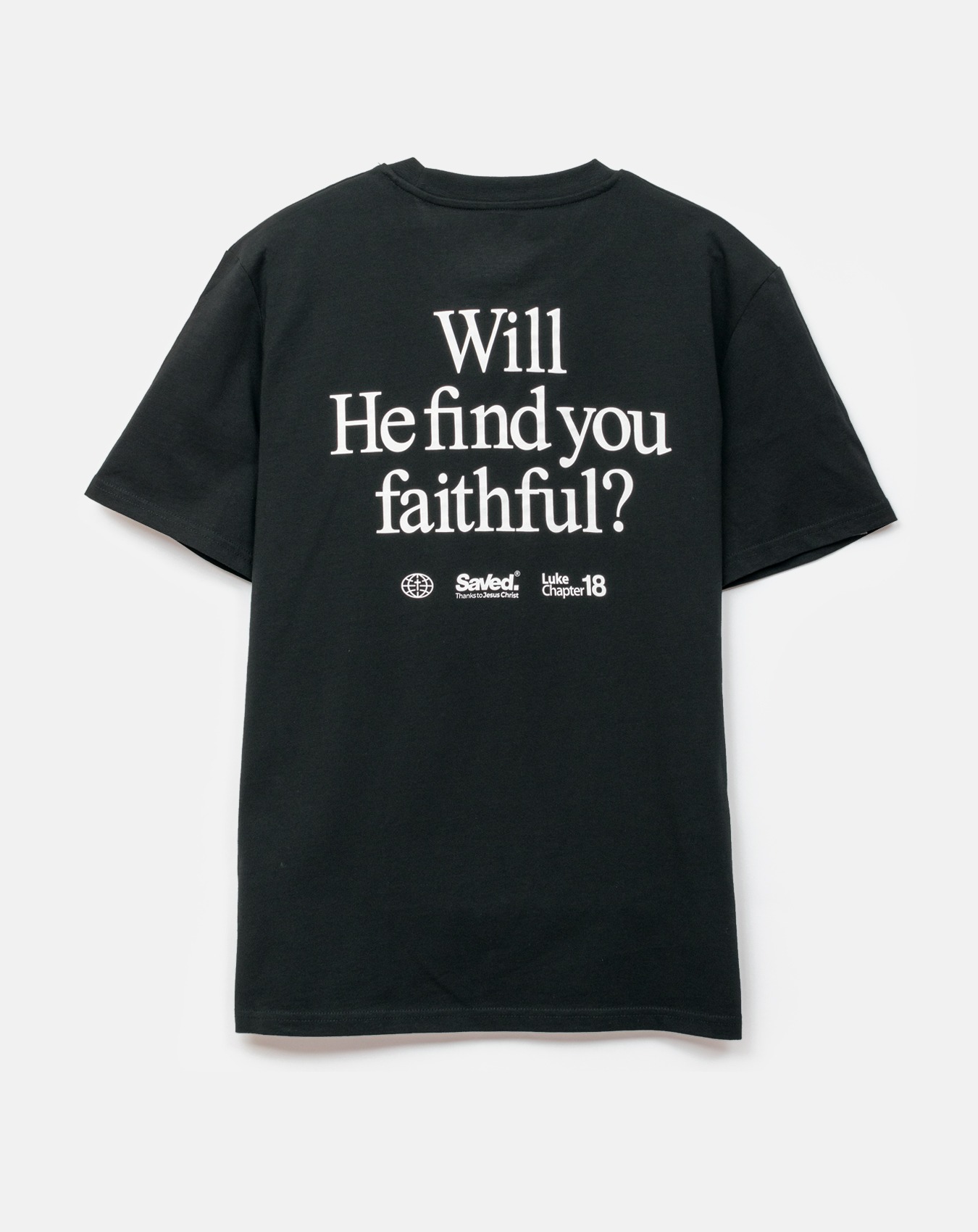 Chrześcijańska koszulka Will He find you faithful? Christian t-shirt